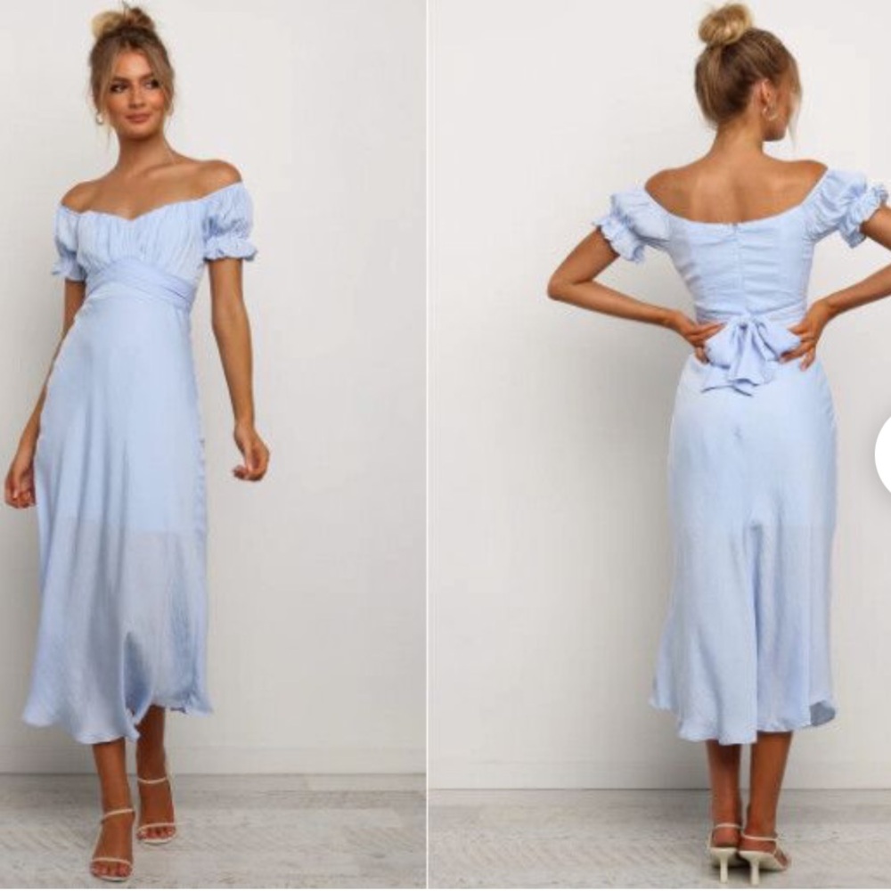 Petal & Pup Oralie Blue Dress